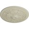Ekena Millwork Naple Ceiling Medallion (Fits Canopies up to 3 3/8"), Hand-Painted Clear Yellow, 37 1/2"OD x 3 3/8"P CM37NACYF - alternate 2